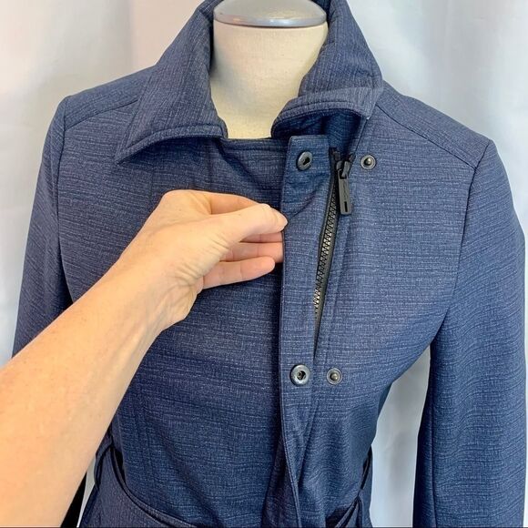 KENNETH Cole blue jacket coat size small - Picture 5 of 10